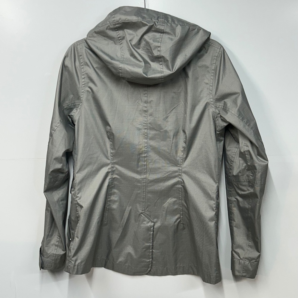 Nau Womens Grey Hooded Rain Jacket S Recycled Polyester Outdoor - Picture 2 of 16